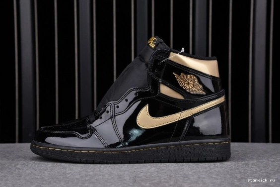 555088-032 Metallic Jordan 555088-032 Black High (2020) 1 Retro Air Gold 0131